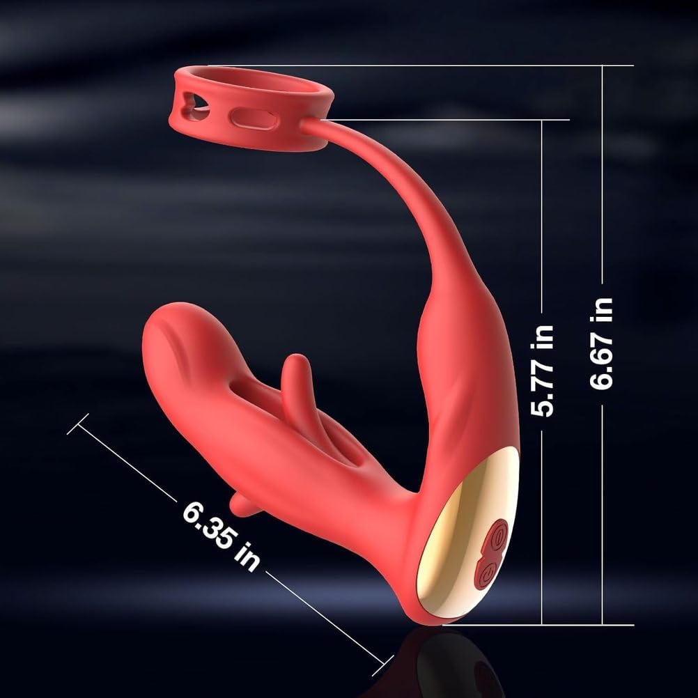 Stimulateur prostatique avec 9 modes de percussion et 9 modes de vibration/avec télécommande et contrôle via application, stimulateur des points U et G, sextoy