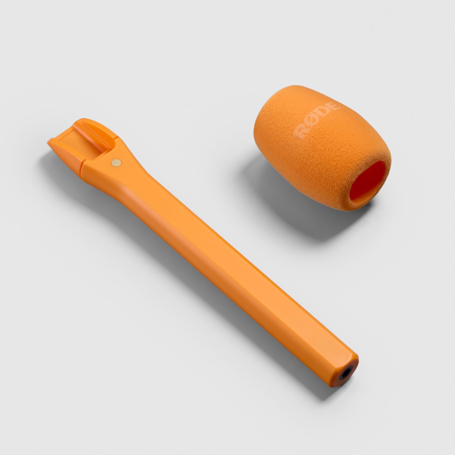 Rode Interview Micro Handadapter für Wireless Micro Mikrofon-System Orange mit keepdrum Mikrofasertuch