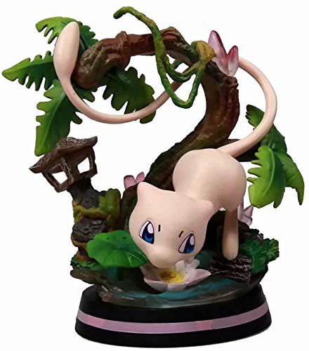 Statue Cadeau Exquis Pokémon Charmeleon/Wartortle/Mewtwo PVC Anime Cartoon Jeu de caractères modèle Statue Toy Collection Décorations Cadeaux préférés par Anime Fan (Couleur: A), Couleur: A Feng Cover