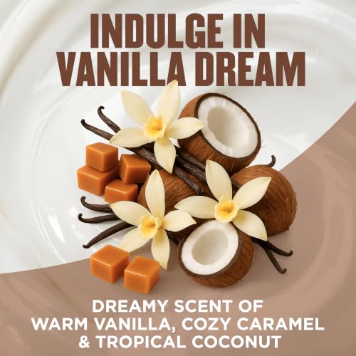Gold Bond Softening Cashmere Cream Body Lotion, Vanilla Dream Scent, 24-Hour Hydration with Shea Butter and Cocoa Butter, 14 oz. - image 3