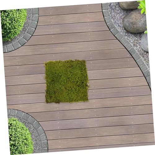 Gazon vert pour micro-paysage et tapis de sol de table à sable en mousse