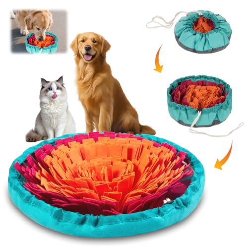 Daxguard Snuffle Mat for Dogs- Boredom Relief Snuffle Mat, Dog Educational Toys, Portable for Indoor...