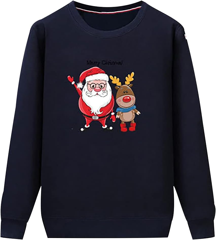 Sweat Moche De Noel Homme Pull De Noël Moche Pour Homme Avec Impression 3D Et Manches Longues Et Pull Moche De Noel Homme Drole