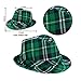 Amscan St. Patrick's Day Plaid Fedora Hat - 5 1/8
