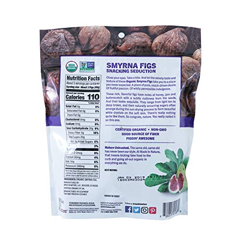 MADE IN NATURE Organic Dried Figs Smyrna, 7 OZ - Thumbnail 2