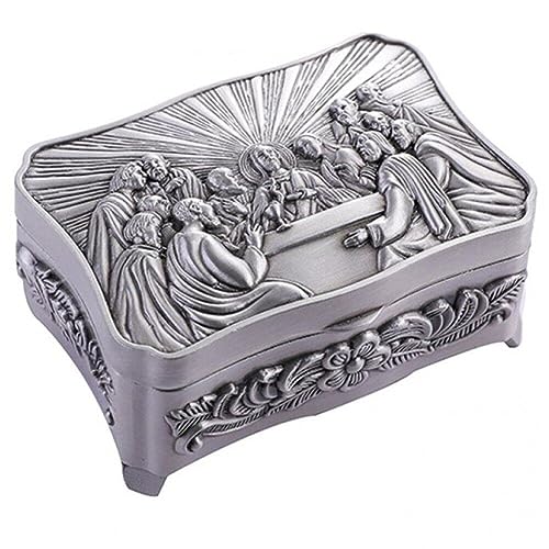 Boîte de rangement de bijoux chrétienne pour préserver votre foi