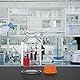 stonylab Medienaufbewahrungsflasche mit GL45 Orange-Schraubverschluss, Borosilikatglas, 500 ml, für den Laborgebrauch, 1 Stück