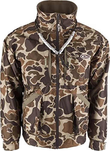 Drake Waterfowl MST Refuge 3.0 Fleece-Lined Full Zip Drake Old School