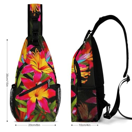 Bolso cruzado tipo sling para viajar y hacer senderismo miniatura 2