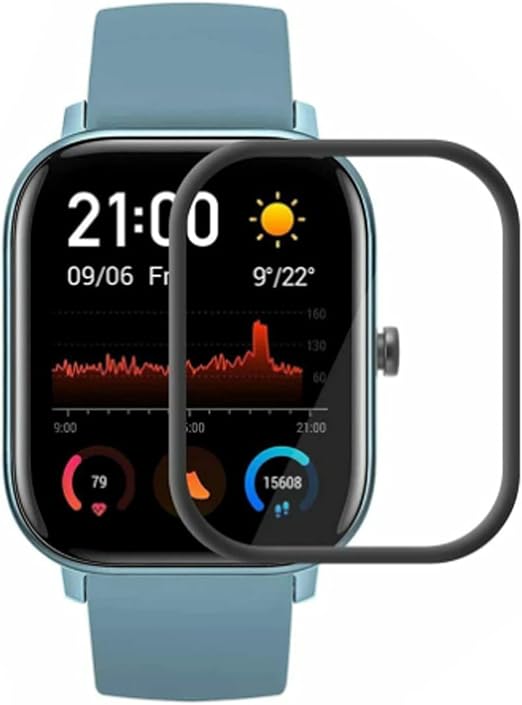 Amazon.com: Compatible con protector de pantalla Amazfit GTS 2e, 3D curvado  cobertura completa PET película protectora de pantalla suave para  smartwatch (3 unidades) : Celulares y Accesorios