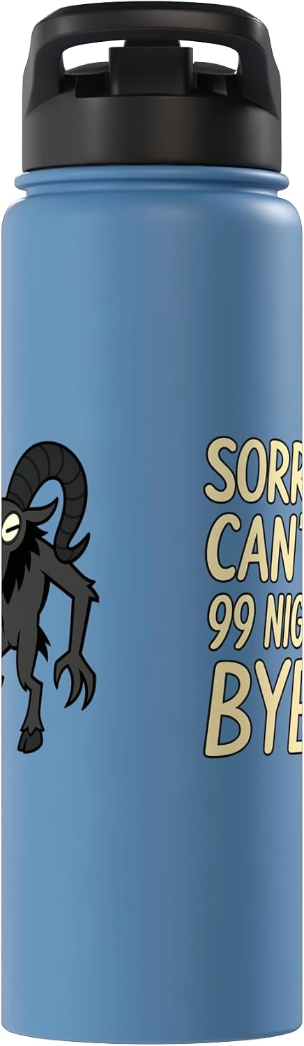 Sorry. Can't. 99 Nights. Ram in The Forest. Halloween Gamer Stainless Steel Insulated Water Bottle