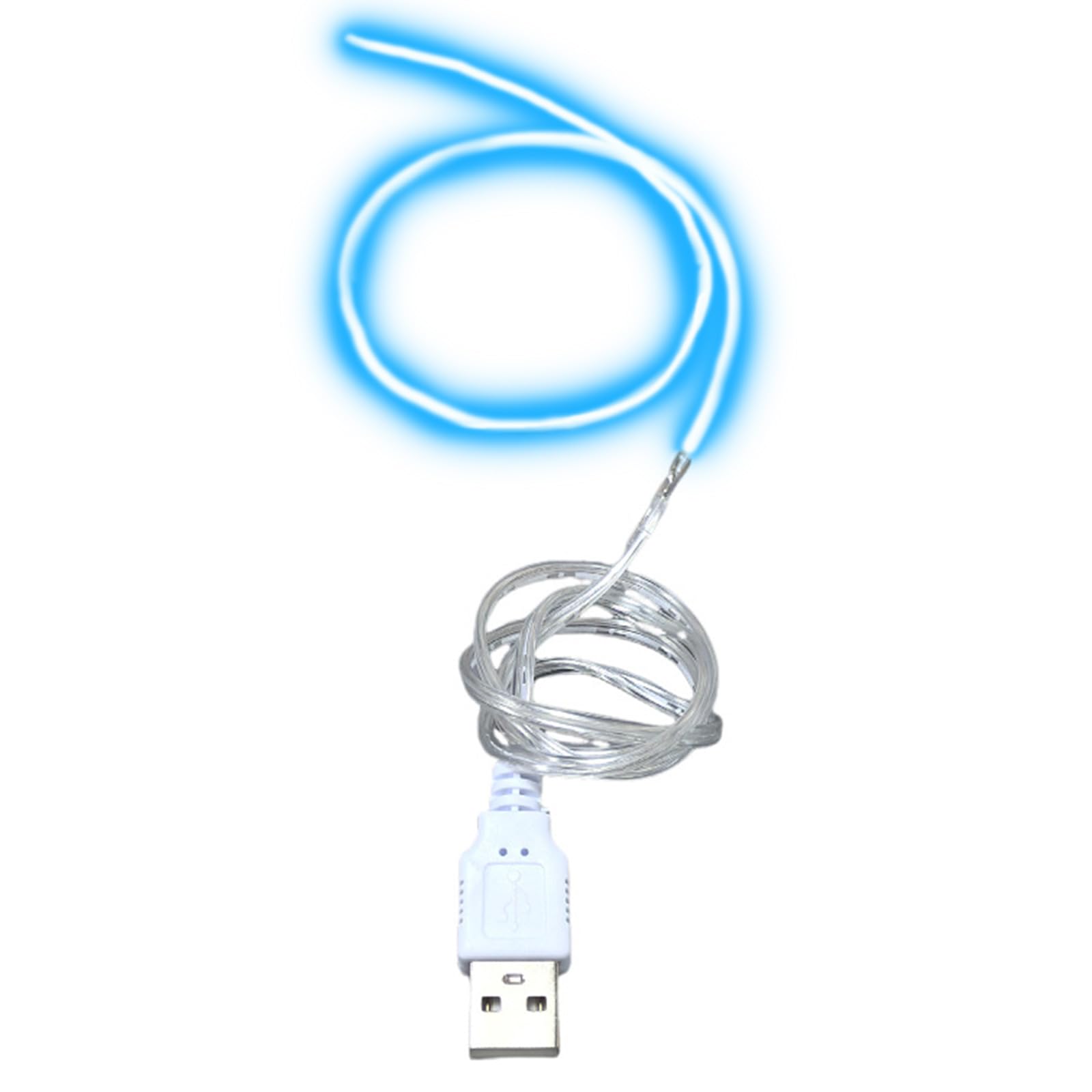 Gissroys Flexible Filament Lighting Cord 5V USB LED Chip 360 Degree Lighting Bendable Bulb Lamp Enduring USB LED Chip