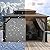 YITAHOME 12x14ft Hardtop Gazebo with Nettings and Curtains, Heavy Duty Double Roof Galvanized Steel Outdoor Combined of Vertical Stripes Roof for Patio, Backyard, Deck, Lawns, Gray