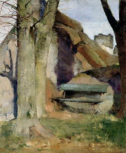 Impression sur toile de maître Helene Schjerfbeck peinture moderne salon