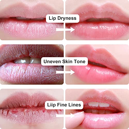 Permotary 30 Pieces Pink Gel Collagen Lip Mask Crystal Lip Pads for Moisturizing, Anti-Wrinkle, Anti-Aging, Firms & Hydrates Lips - Image 5