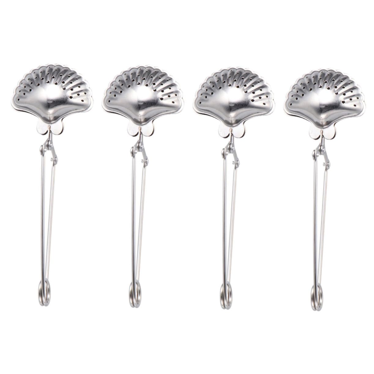 Colador De Té Profesional Inoxidable Filtro Infusor Práctico Para Colador De Infusiones Conveniente Para Hogar Y Salas De Té 4 Piezas X 5