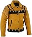 Produktbild Western Reiter Lederjacke Indianer Tracht Westernjacke Jacke Karneval, Größe:54