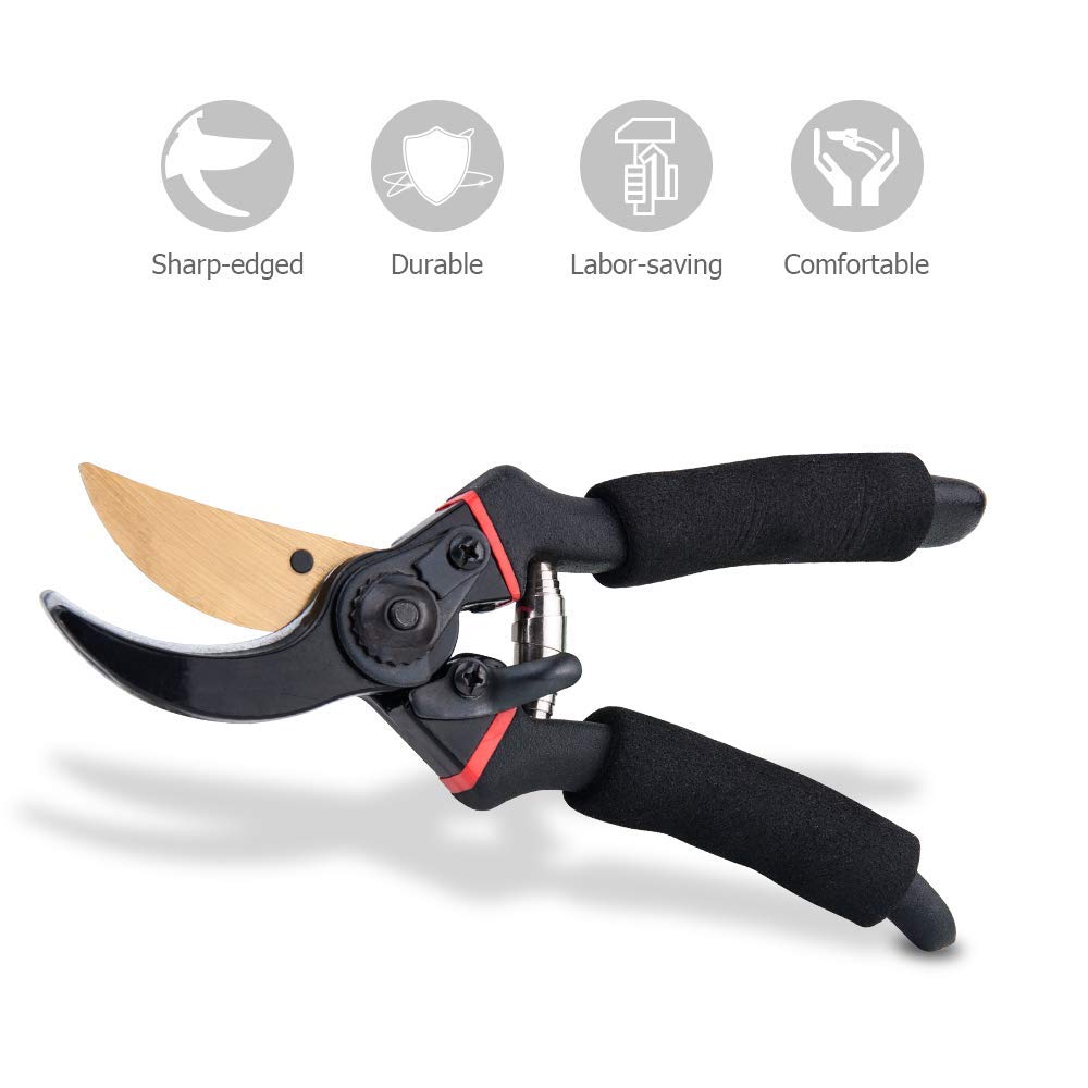 Buy Professional Sharp Bypass Pruning Shears,Pruning Shears Garden