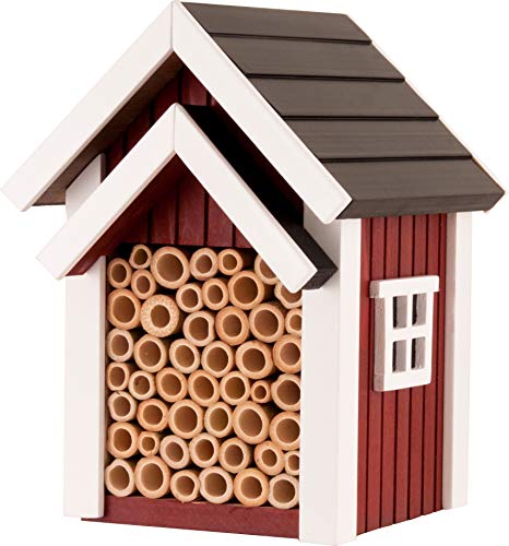 Preisvergleich Produktbild Wildlife Garden Bienen-Hotel Rot
