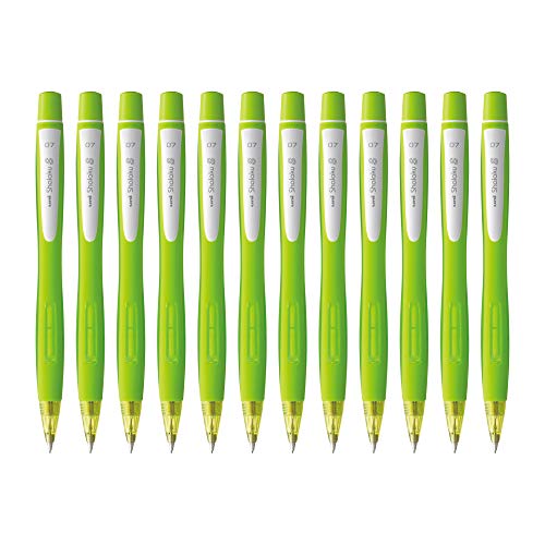 Image of uni-ball Shalaku M7-228 Mechanical Pencil (Light Green Body, Pack of 12)-Body Color May Vary