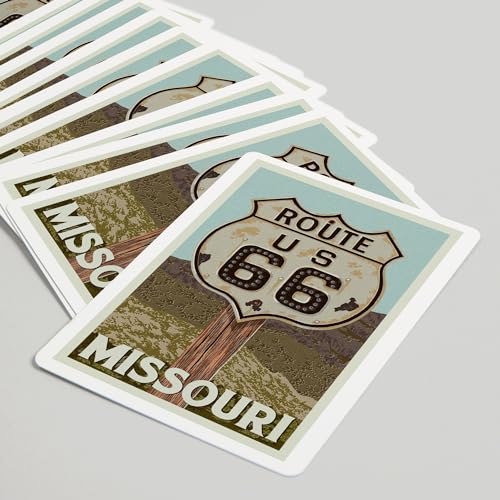 Missouri naipes tamaño póker con 52 cartas miniatura 5