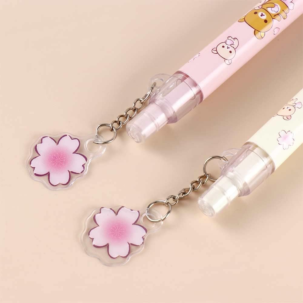 Lot De 2 Porte-Mines Kawaii Ours 0,5mm Et 0,7mm - Crayons Automatiques Mignons Pour École Et Bureau