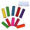 BOZEVON Potlood Grips – siliconen pen handgrepen ergonomische schrijfhulp handschrift schrijfgerei voor rechtshandigen…