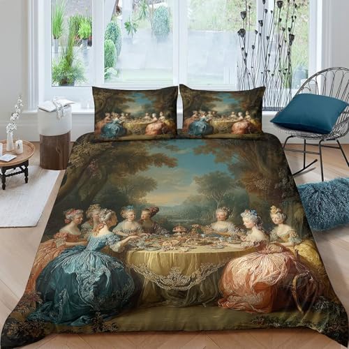 Parure de lit hypoallergénique en microfibre douce avec fermeture éclair rapide - 4