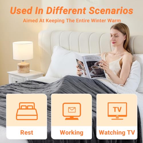 Pengzhu Technology Electric Blanket Heated Throw thumb #4