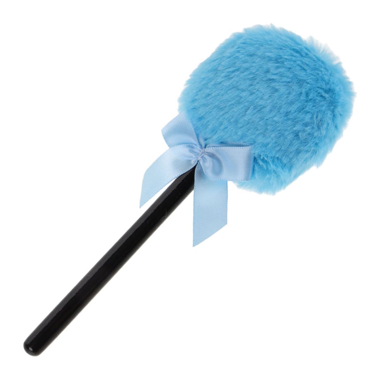 Healeved Body Powder Puff Bow Design Soft Velour for Makeup Application Powder for Face