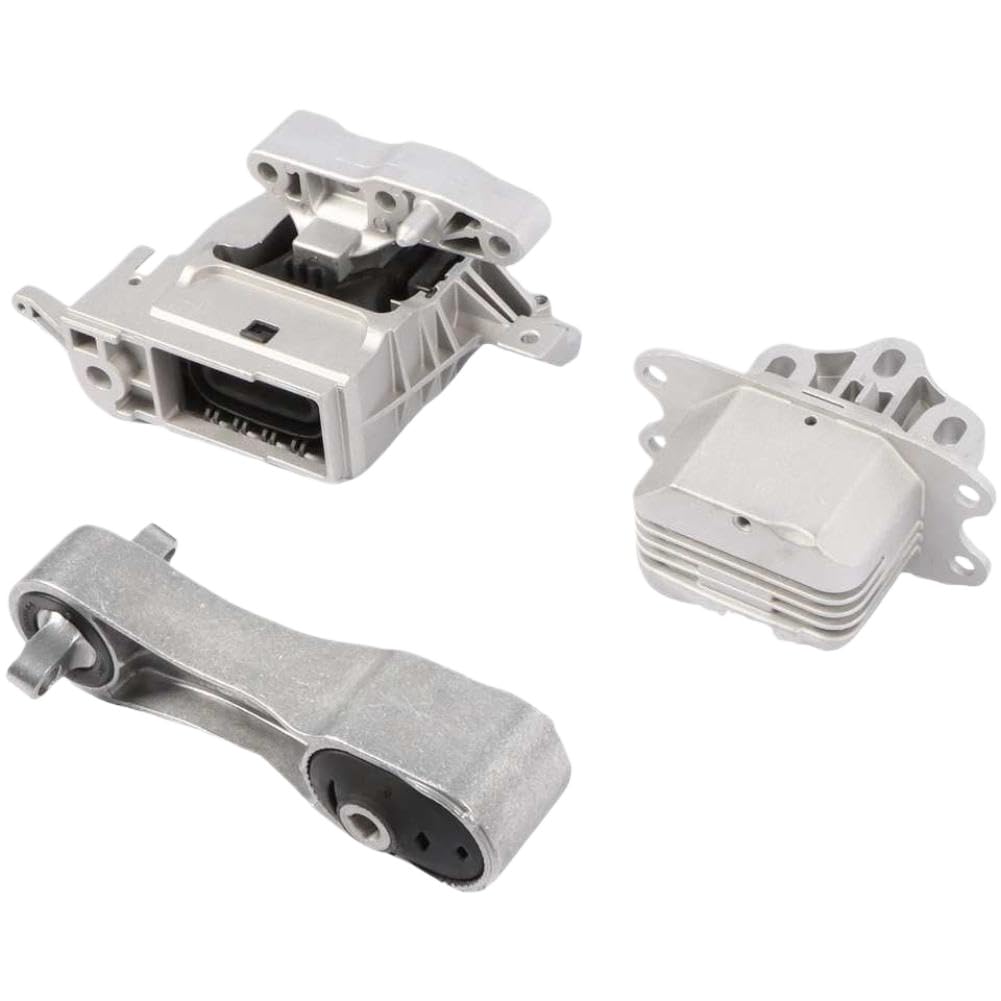 3 PCS Front Lower Right Engine Transmission Motor Mount Kit 22116885788 22116885934 22316853453 Compatible with X1 X2 F46 F55
