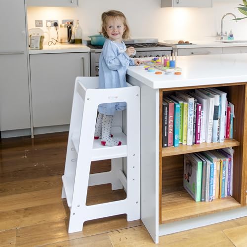 Stepup Baby Toddler Step Stool - Adjustable Height Kids...