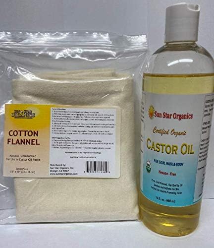 Castor Oil/Flannel Kit