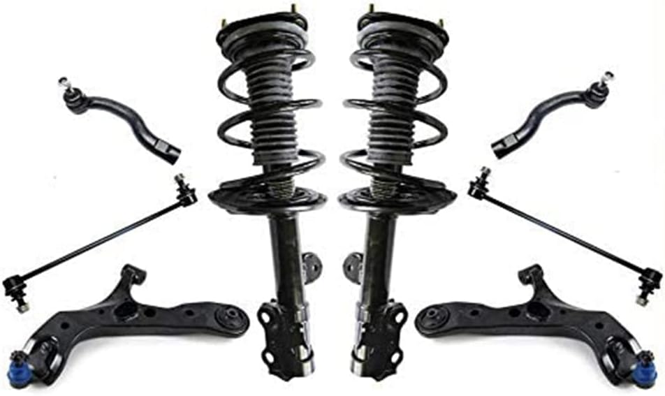 Coil Spring Struts Control Arms Tie Rods For 20062012 Toyota Rav4