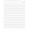 BookFactory Stock Markets Log Book/Journal/Logbook - 120 Page, 8.5''x11'', Black Hardbound (XLog-120-7CS-A-L-Black(Stock Markets Log Book))