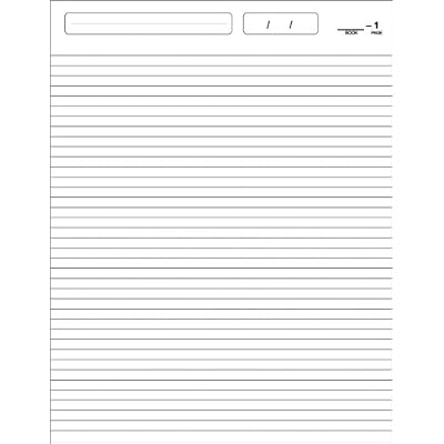 BookFactory Stock Markets Log Book/Journal/Logbook - 120 Page, 8.5''x11'', Black Hardbound (XLog-120-7CS-A-L-Black(Stock Markets Log Book))