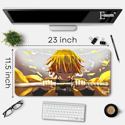 Image of Anime fearturing Large Gaming Mouse Pad, Extended Desktop Mat, 58 x 28 cm (DS 24)