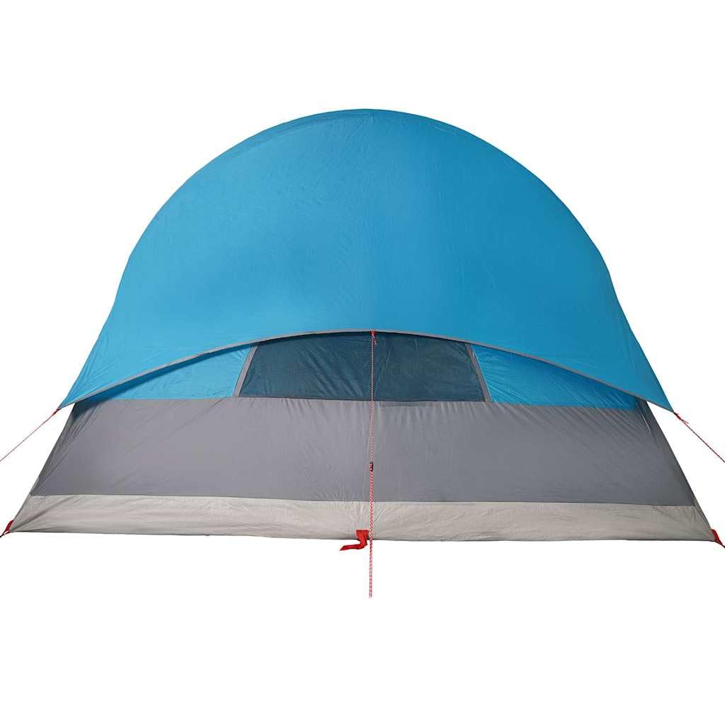 Tenda per famiglia per 6 persone, verde, impermeabile, con struttura semplice e pratico connettore E per cavo di alimentazione