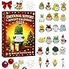 Emotional Support Advent Calendar 2025, Christmas Advent Calendar with 24 Pcs Emotional Support Pals Ornaments, Unique Mental Health Tools & Affirmation Cards, Christmas Gifts for Loved Ones