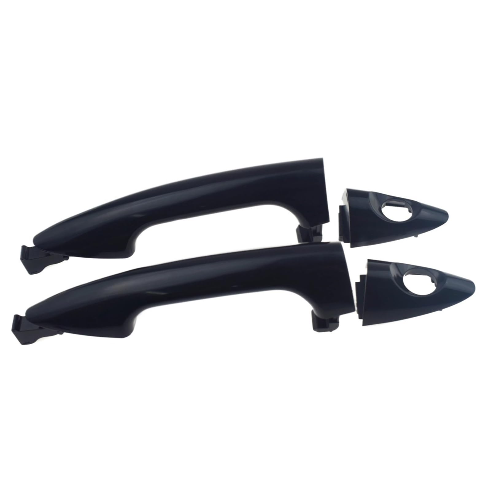 HILLAR Door Outer Handle for Hyundai for Accent 1.6L 2012-2017 Front Rear Left Right Exterior Outside Door Handle 82651-1R000 82661-1R000(FL FR Pair)