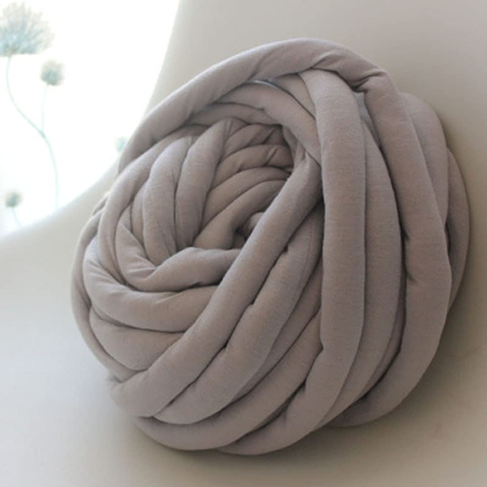 Włóczka Rainbow Wool 250g Chunky Knit Blanket, bawełniana, warkoczowa, super gruba, gruba, do robienia na drutach, szydełkowania (kolor: A)