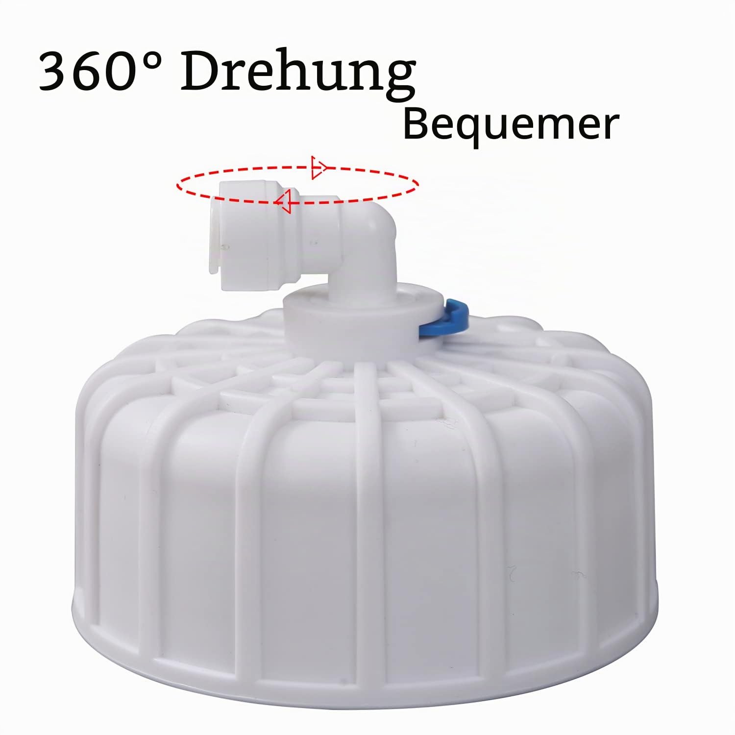 HUINING 3012-400GPD Umkehrosmose-Membran-Set, 3/8 1/4 Schnellkupplung, Wasserschlauch, kompletter Schlüsselsatz, kompatibel mit dem Hauswasserfiltersystem.