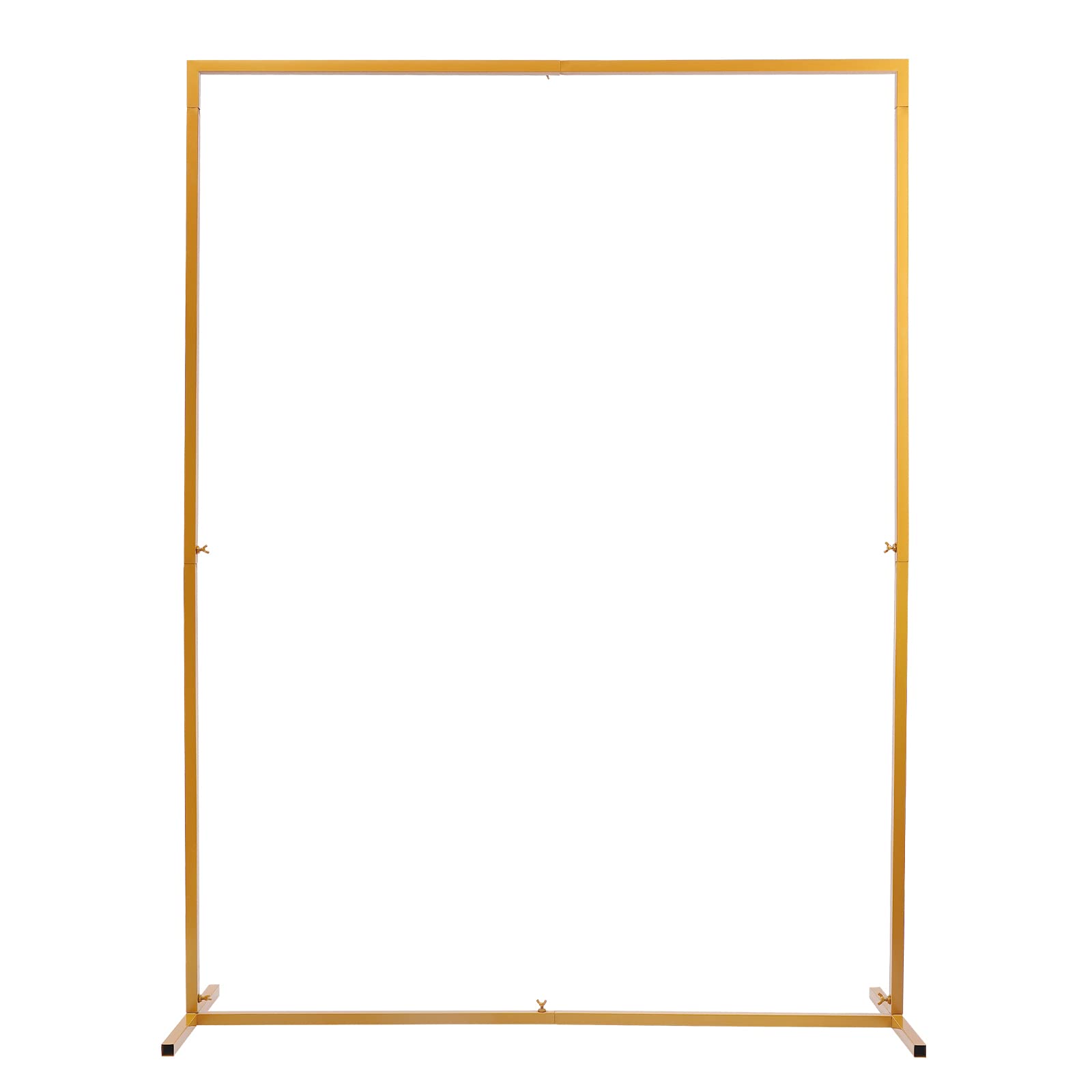 Łuk ślubny zdejmowany łuk balonowy złoty łuk weselny ogród kwiatowy łuk, do dekoracji ślubnych przyjęcie urodzinowe, ceremonia rocznicowa (2 m x 1,5 m)