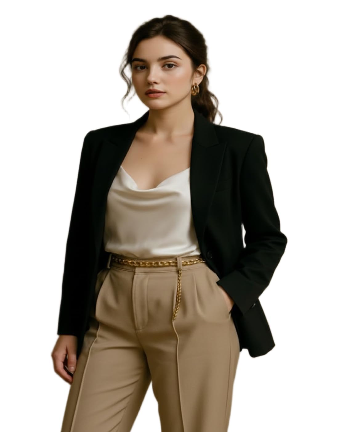 perfect productions Women's Blazer | Stylish Formal Casual Office Coat for Girl's and Ladies|Black Blazer for Women |2-picture-29