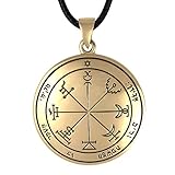 Moonlight Mysteries Bronze Seventh Pentacle of Jupiter Talisman for Prosperity