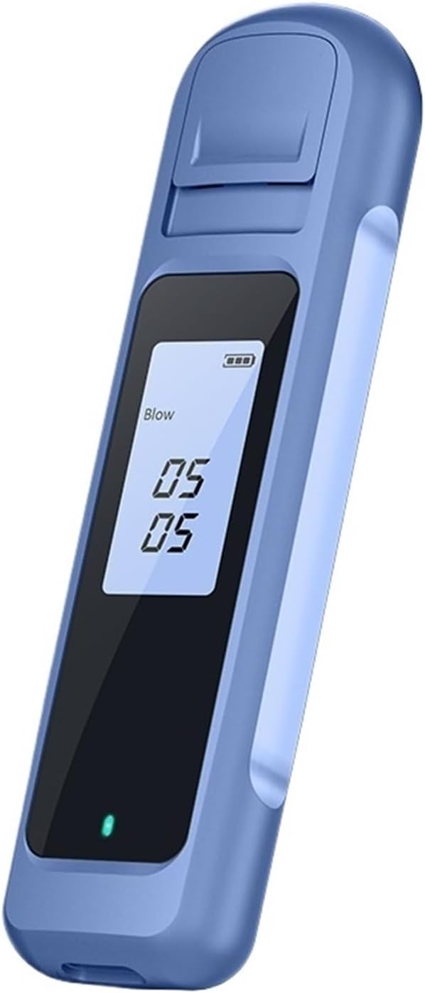 Non C ontact Alcohol Tester, Compatible With Personal Testing Equipment, Digital Display Device(Light Blue)
