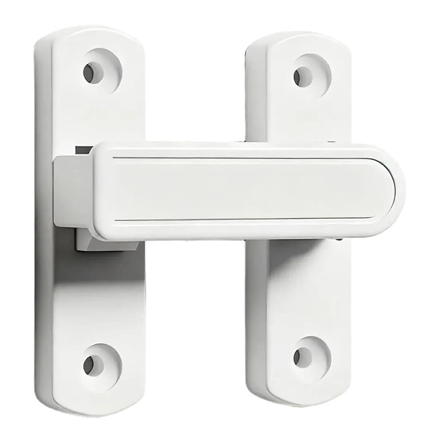 CYJAZNHH Flip Latch Lock Adj 90/180 Slide/Swing Door Zinc Alloy Multicolor