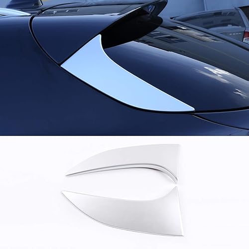 ABS cromado para Alfa Romeo Stelvio 2017-2019 coche exterior puerta trasera panel decorativo TRIM Auto Accesorios