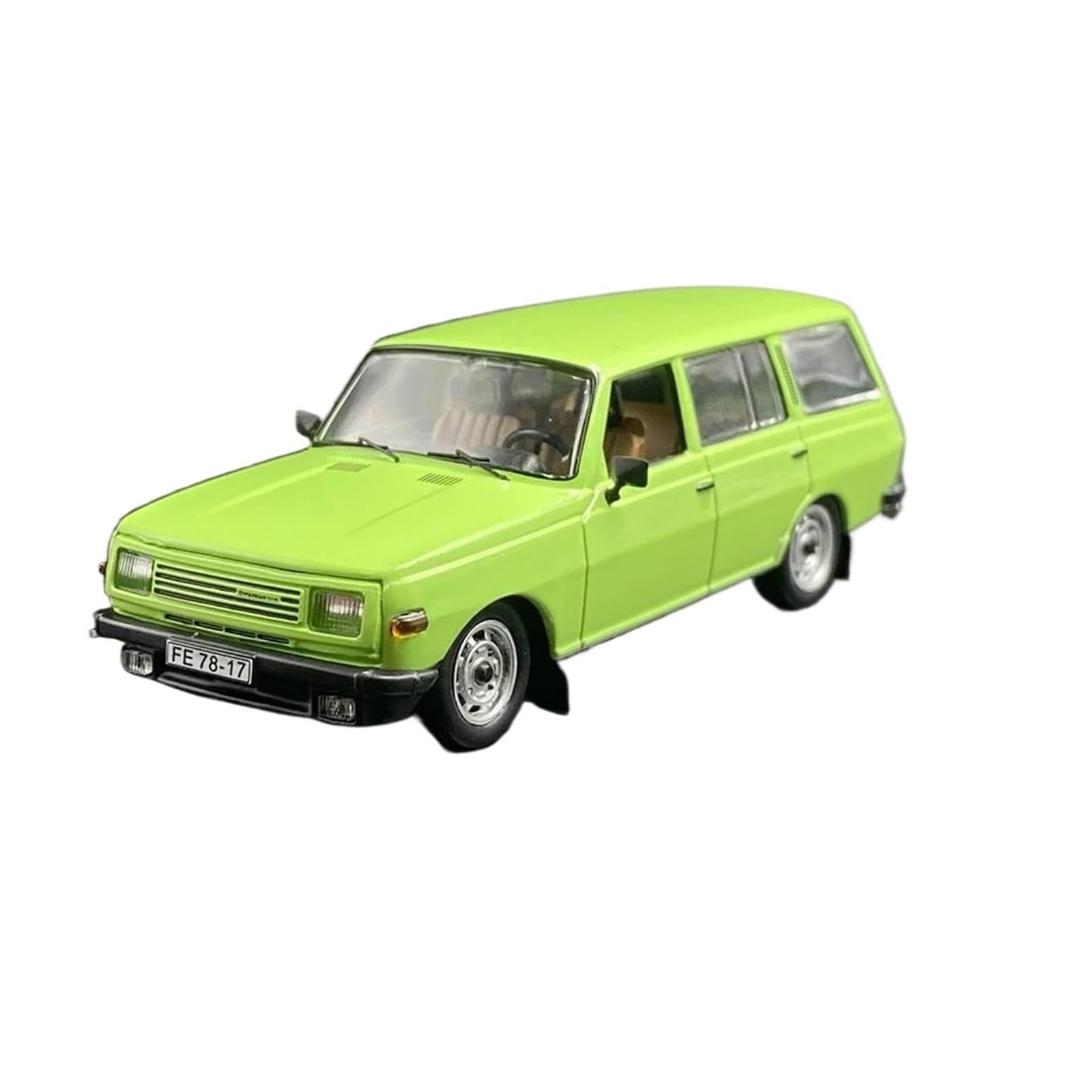 Metallo Scala Replica 1 43 per il modello auto pressofusa lega Wartburg 353 W Kombi East del 1985 serie Home Decor Hobby Veicoli Giochi Set