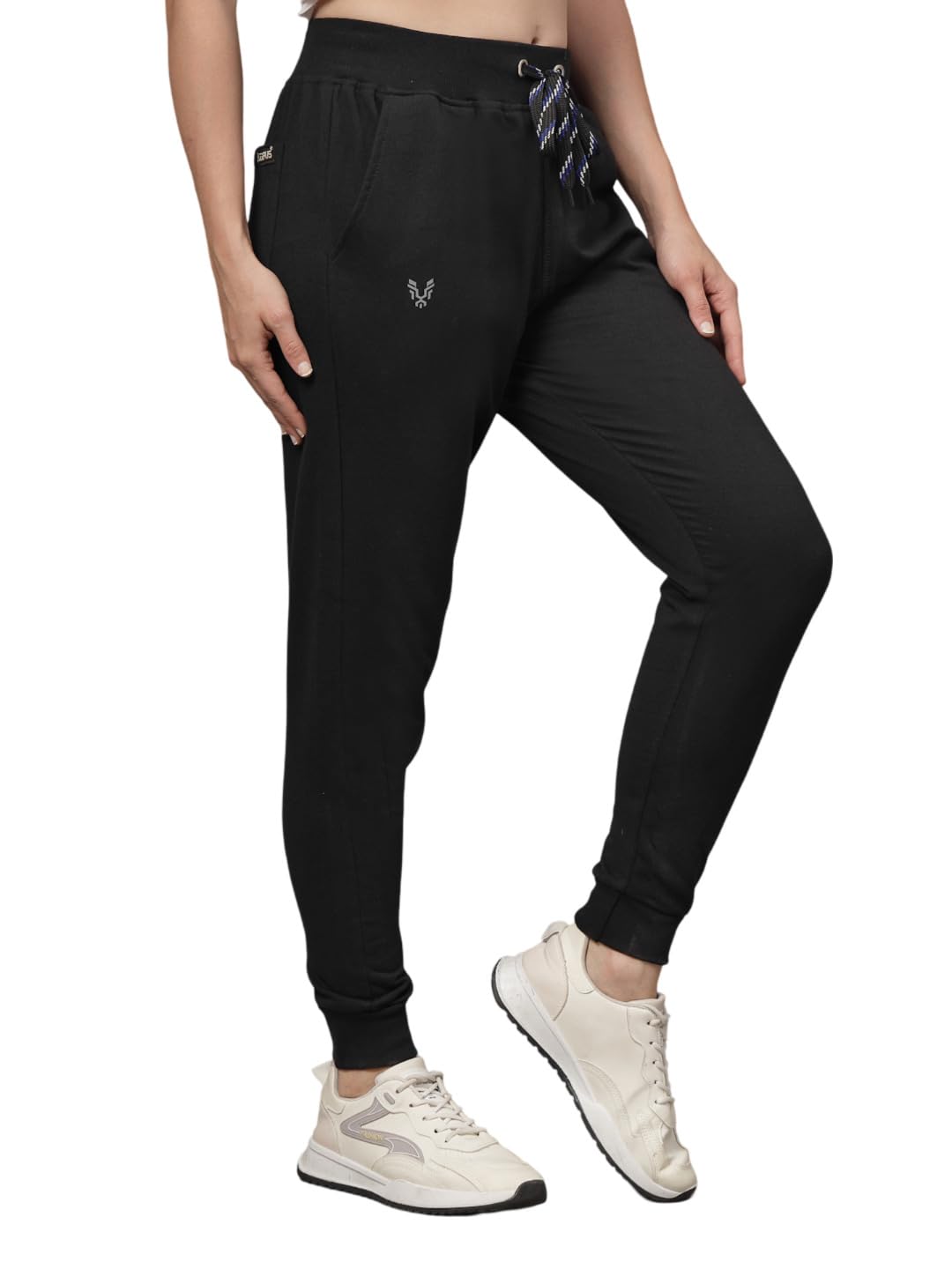 uzarus Stay Warm and Stylish: Women's Fleece-Lined Regular Fit Heavy Weight Winter Trackpants with 3 Pockets-picture-12